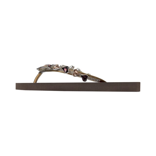 Uzurii Heart Bronze bruin slippers dames (18.216.03)