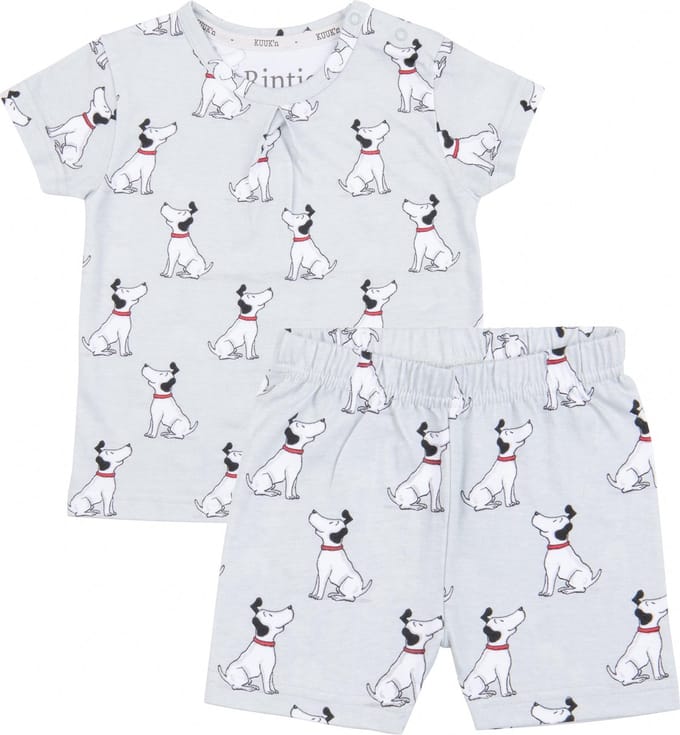 Kuuk'n Rintje Grijs Korte Pyjama maat 62/68 2020428