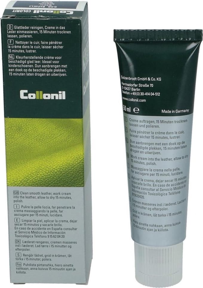 Collonil - blauw donker - kleur/glans - maat STUK