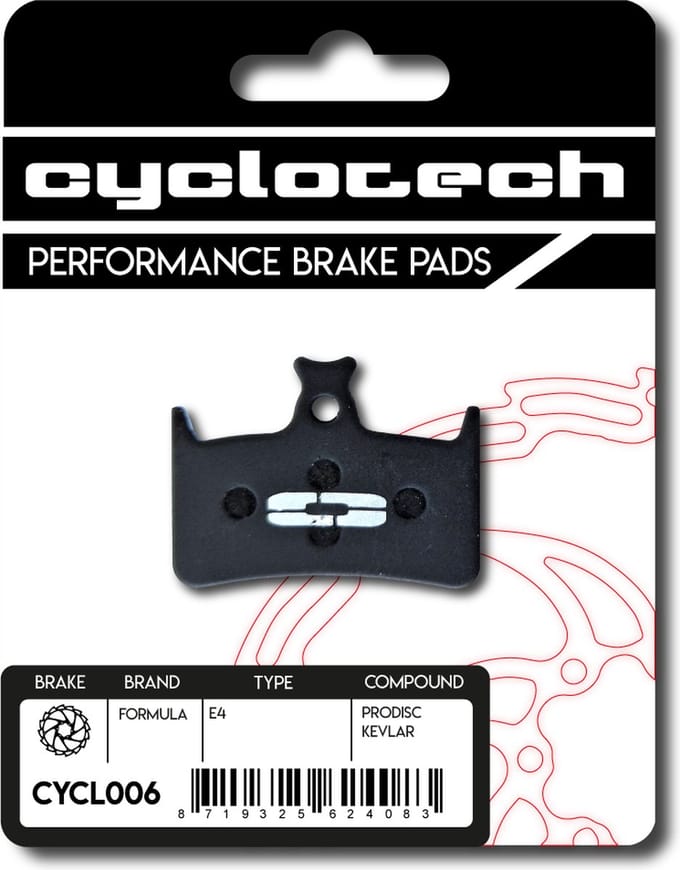 Prodisc Kevlar Remblokken voor Hope E4