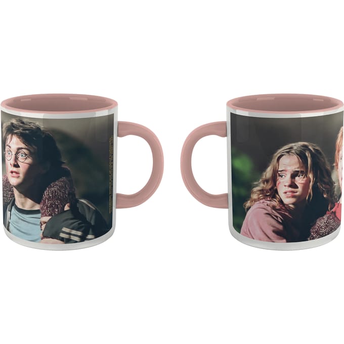 Harry Potter Hermione Ron And Harry Mug - Pink