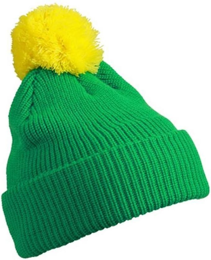 Myrtle Beach - Unisex Pompom Muts (Groen)