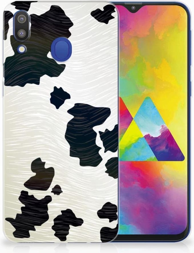 Samsung Galaxy M20 (Power) TPU Hoesje Koeienvlekken