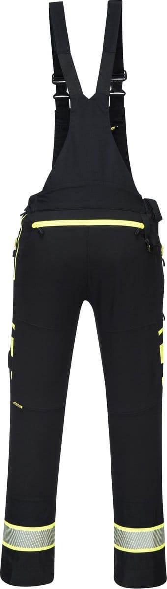 Amerikaanse Tuinbroek Stretch Zwart - Maat M - DX441