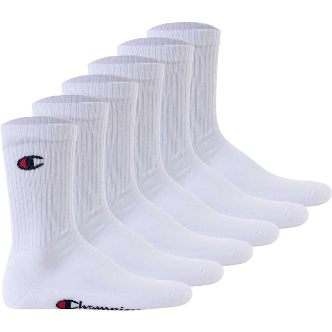 Champion Crew Sokken Senior (6-pack)