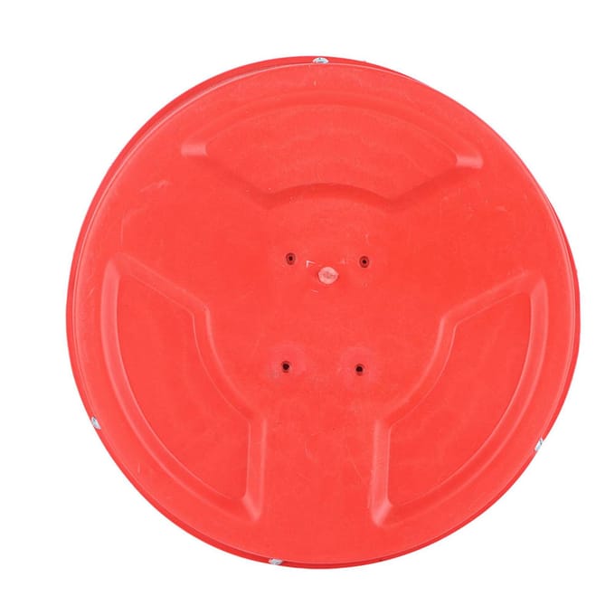 30cm Groothoek Oprit Verkeersveiligheid Bolle Verkeersspiegel met Montage Hardware Accessoires zwart