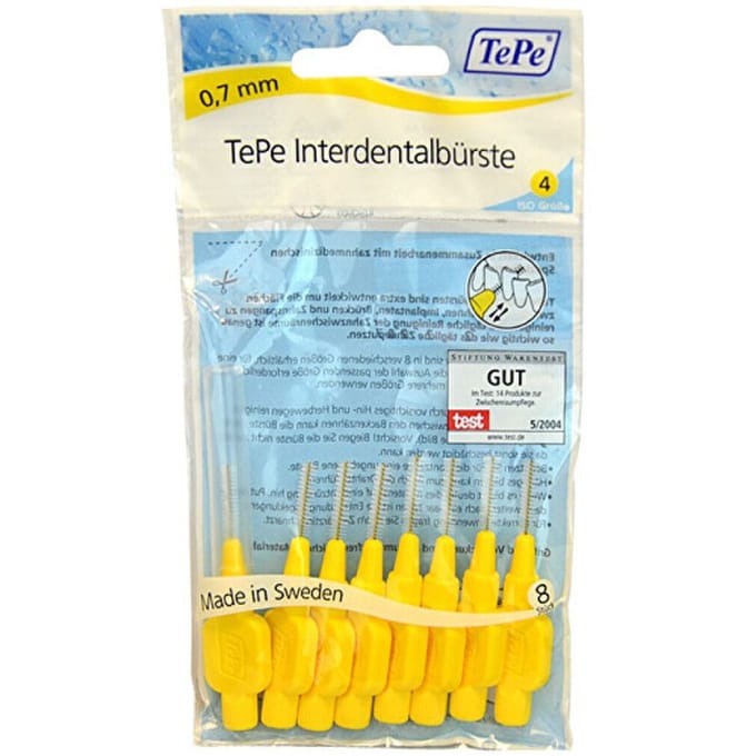 TePe Interdentale Ragers Original 0,7 mm Geel - 8 stuks