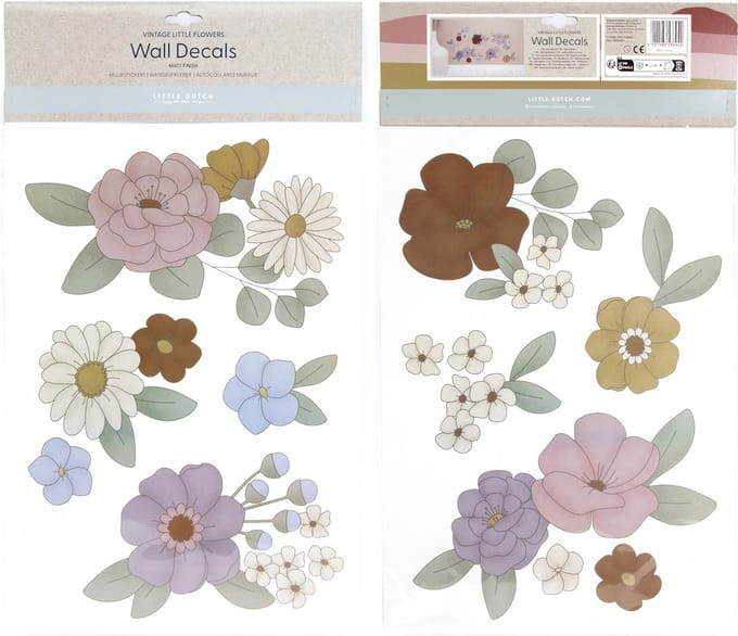 Little Dutch Muurstickers Vintage Little Flowers