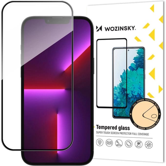 Wozinsky Full Glue Tempered Glass for iPhone 16 Pro / iPhone 17