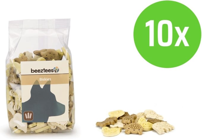 Beeztees Biskies - hondenkoekjes - 10 Verpakkingen