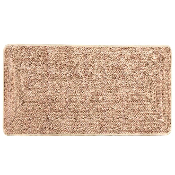 vidaXL - Tapijt - Runner - MARSA - Geel - 80 - x - 100 - cm - Polyester - en - PVC