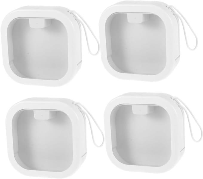 Haaraccessoires Organizer - Opbergdoos Set - Sieraden Opbergen - Draagbaar Ontwerp - 4 Delige Set - Wit