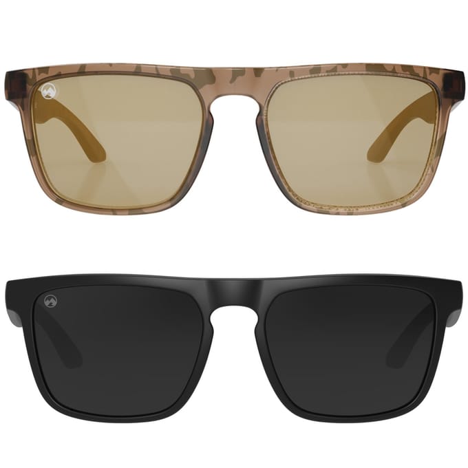 MowMow 2-pack Zonnebril - Gepolariseerd - Heren - Dames - HELIOS collection