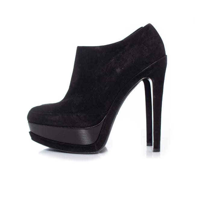 Christian Dior Zwarte "Stripes" Schoenlaars