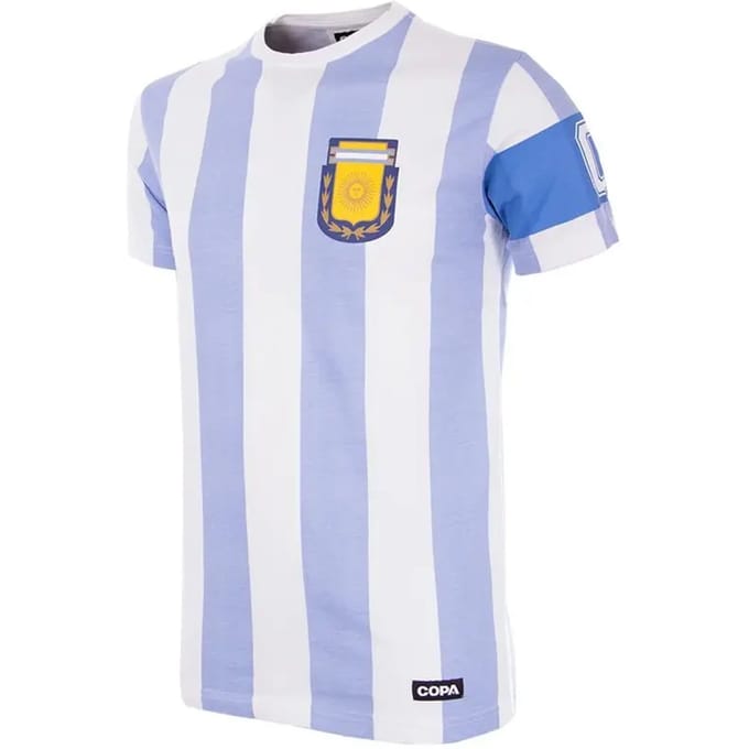 COPA Football - Argentinië Capitano Kids - T-shirt - 152 - Wit