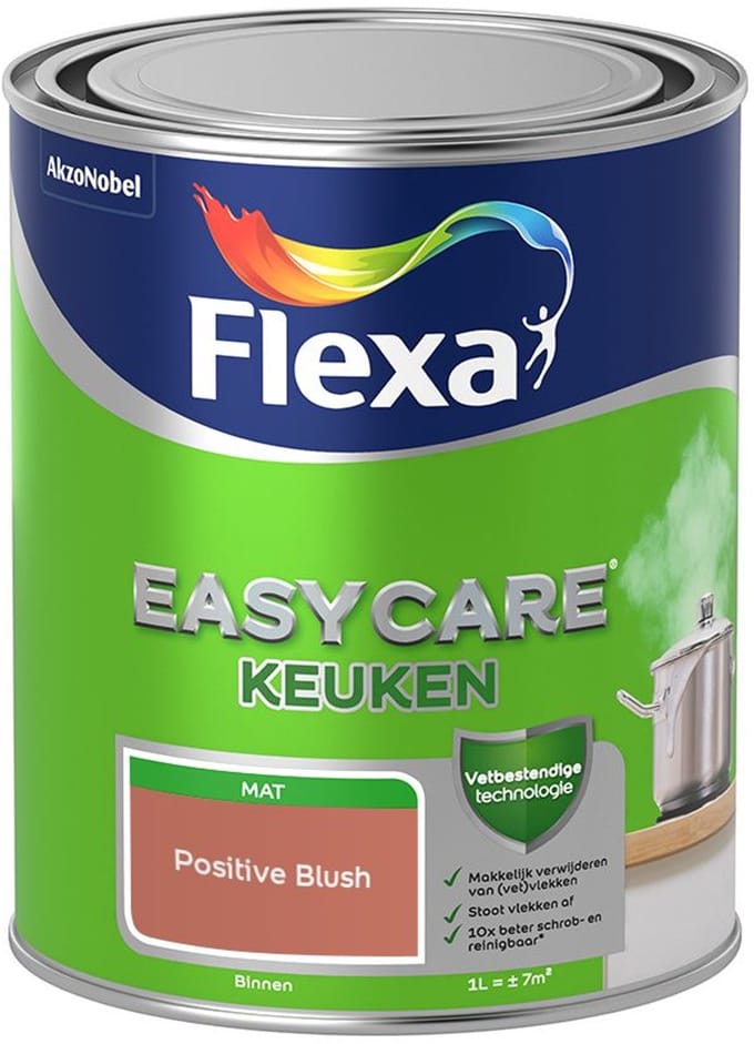 Flexa - Easycare Keuken - Positive Blush - Mengverf - 1 L