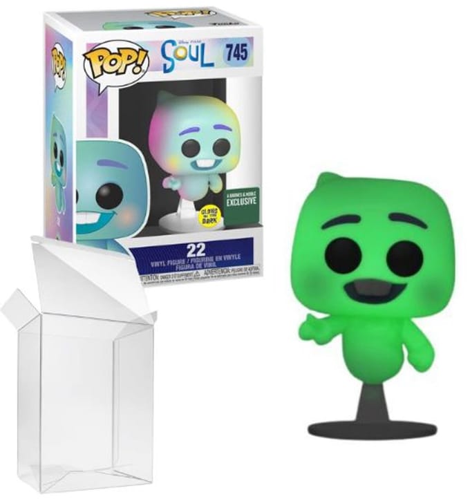 Funko Pop! Pixar: Soul - 22 (Glow in the Dark) #745 Barnes & Noble Exclusive
