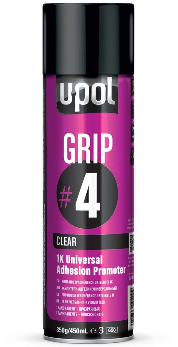 U-POL #4 GRIP Universele Hechtprimer spuitbus 450ml