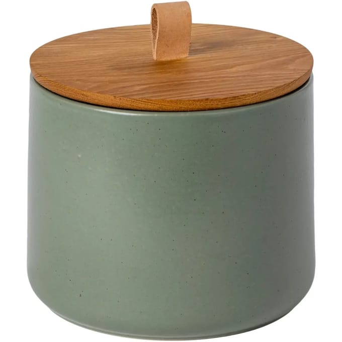 Costa Nova & Casafina - Opbergpot met deksel 'Pacifica' (Groen, 3.20L)