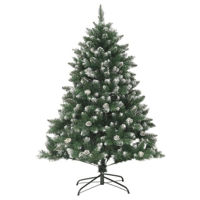 vidaXL - Kunstkerstboom - met - standaard - 120 - cm - PVC