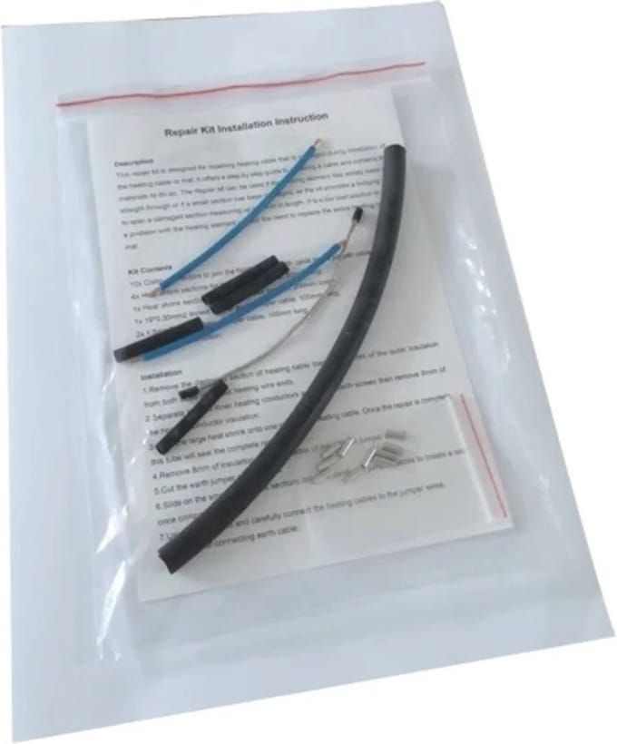 Elektrische vloerverwarming reparatie set, Default