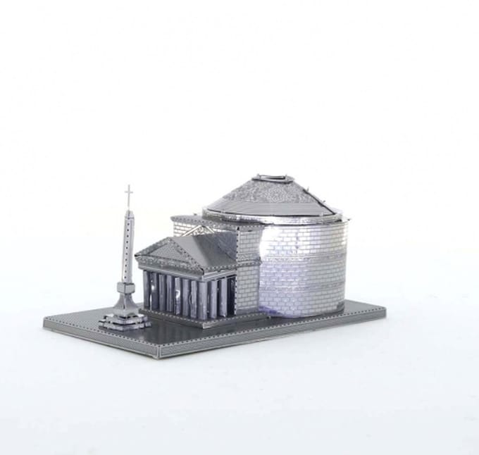 De Bouwplaats Bouwpakket Miniatuur Pantheon Rome - Metaal - 14+ jaar