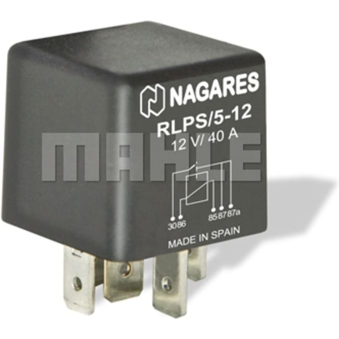 Relais, hoofdstroom MAHLE MR 89