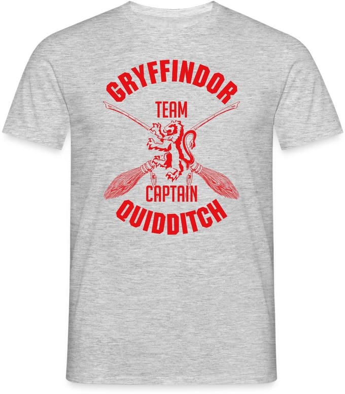 Harry Potter Gryffindor Quidditch T-Shirt Heren