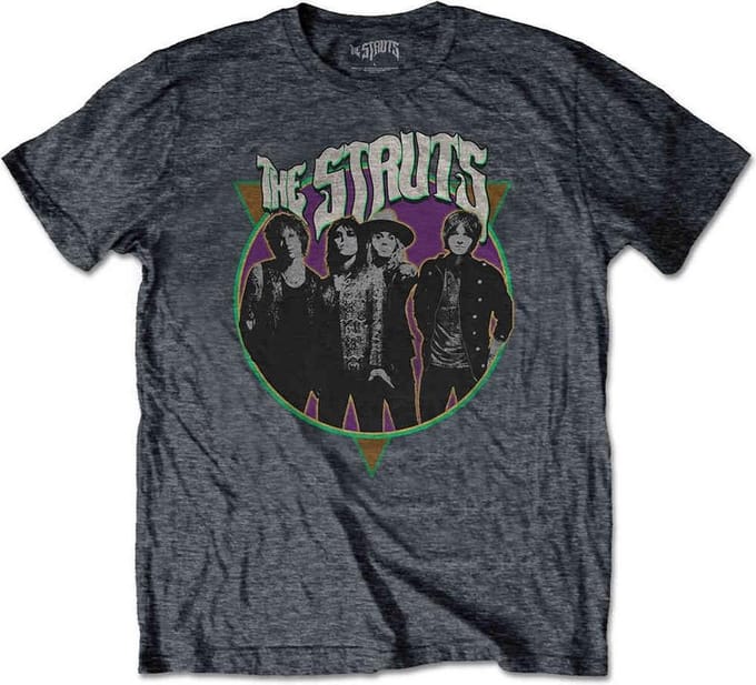 The Struts Heren Tshirt -XXL- Standing Grijs