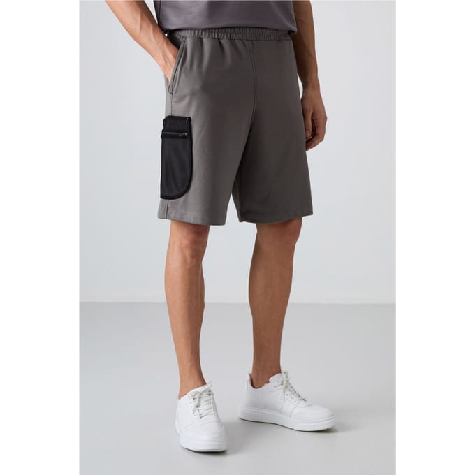 Heren Wijde Cargo Shorts