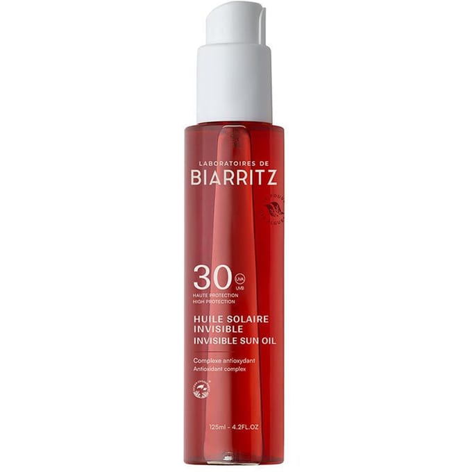 Laboratoires de Biarritz Satin Zonnebrandolie SPF30 125 Etherische olie