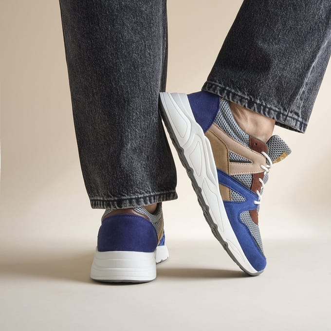Vertice Vertice Sneakers blauw Textiel