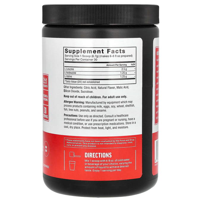 Force Factor, BCAA Poeder, Sinaasappel Mango, 7.1 oz (201 gr)