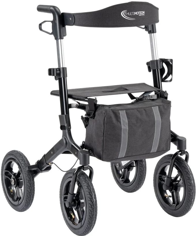 MultiMotion MultiMotion Outdoor rollator - Zwart