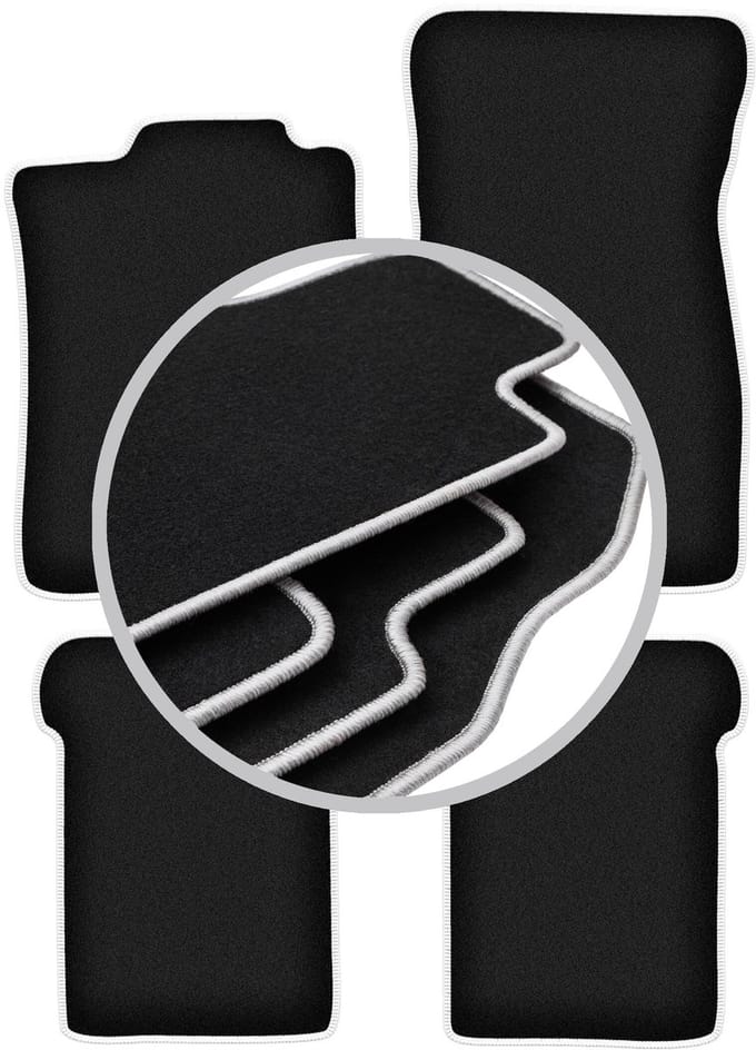 CARLUX-SILVER automatten voor: Volkswagen Corrado coupé (1988-1994)