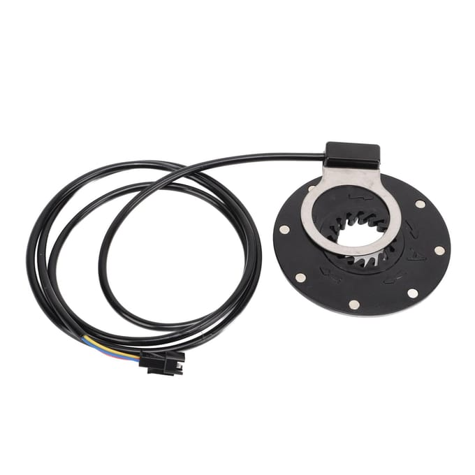 Elektrische Fiets Pedaalondersteuning Sensor 8 Magneten ABS Fietsassistentie Sensor voor Mountainbike Vervanging black