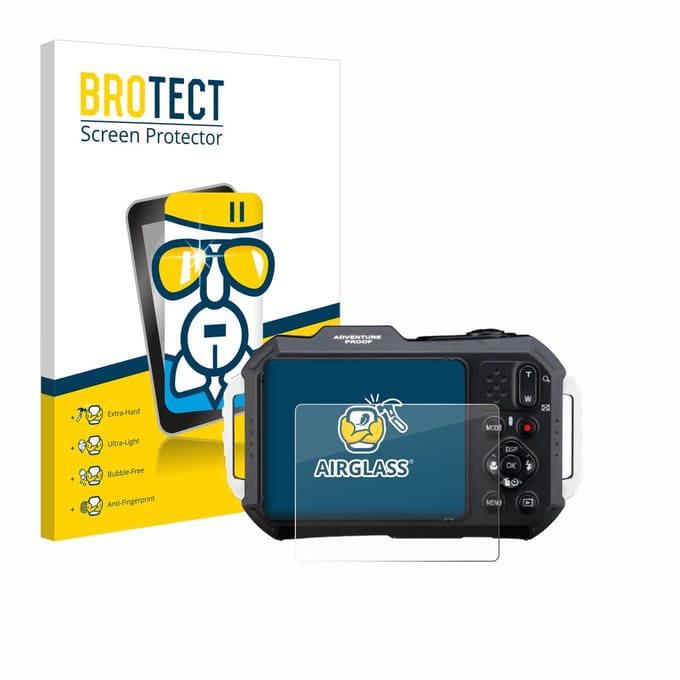 Screenprotector voor Ricoh Pentax WG-1000 Beschermglas transparant