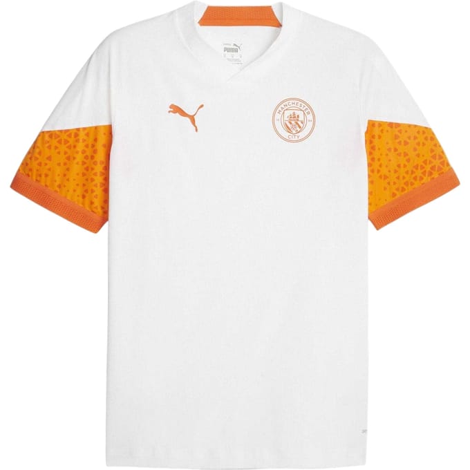 Puma Heren 23/24 Manchester City FC Training Jersey (Wit)