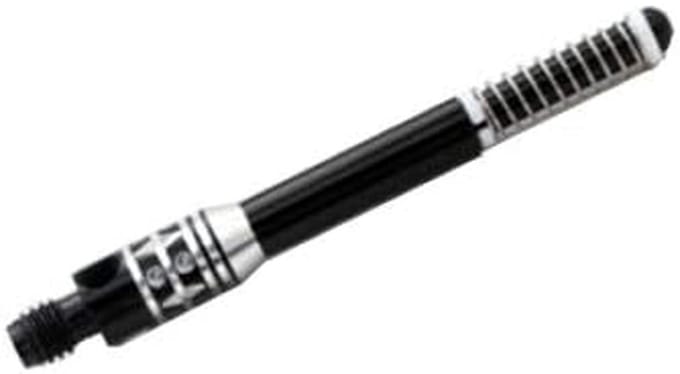 Dartpijlen Aluminium Shafts Zwart 53mm Set