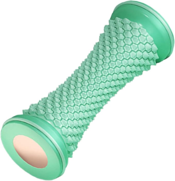 Voet Roller - Spiermassager Ball - Spierontspanning Voeten - Deep Tissue Massage - 18 cm - Zwart