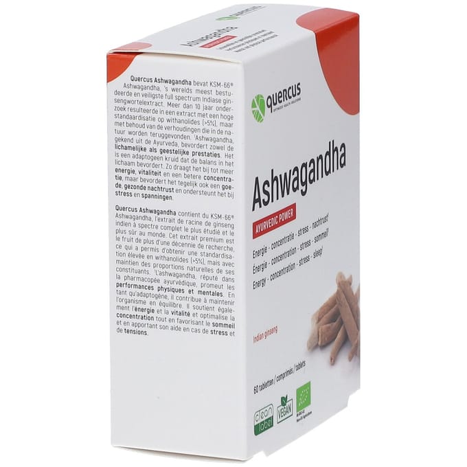 Quercus Ashwagandha Ayurvedic Power 60 Tabletten