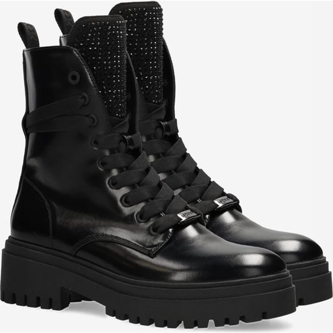 Mexx Enkellaars Pretty Keto Zwart - Dames - Maat 36