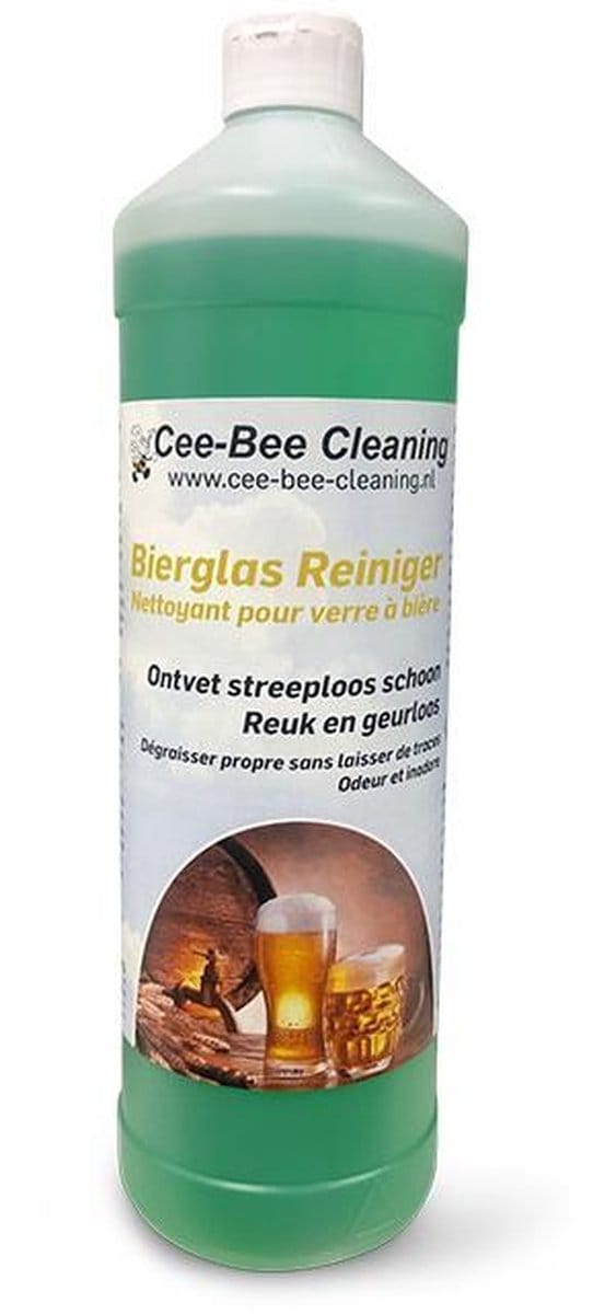 Bierglas Reiniger - 1 flacon - 1 liter - Spoelmiddel - Glazen spoelmiddel