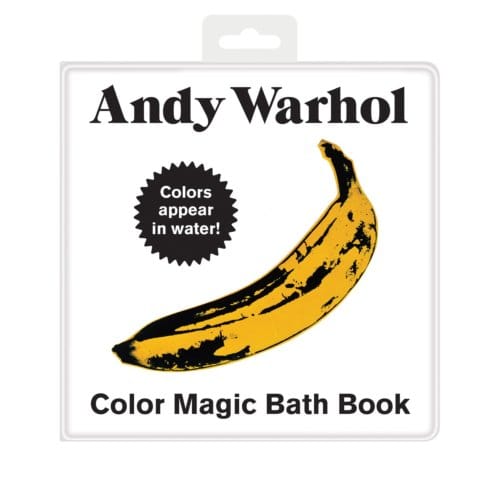 Andy Warhol Color Magic Bath Book - Mudpuppy