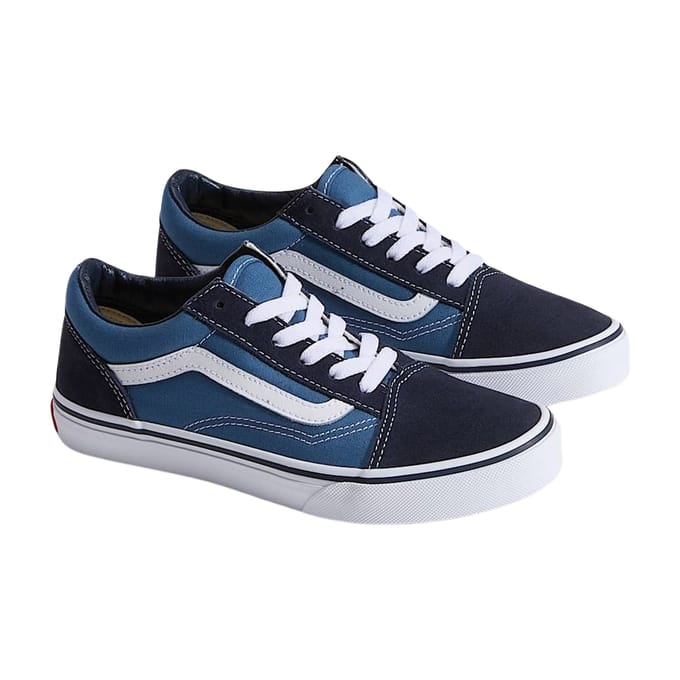 Vans Old Skool Kindersneakers - Blauw - Maat 36 - Mesh/Synthetisch
