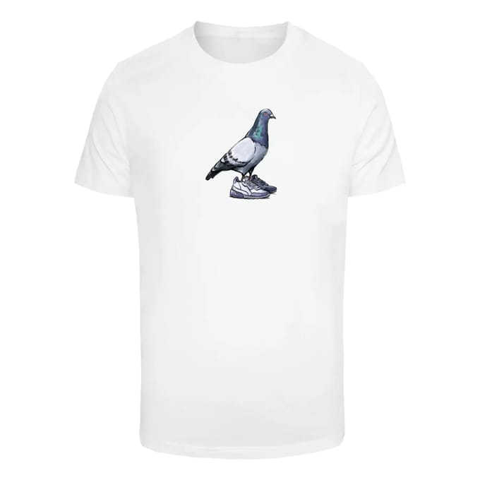 Mister Tee - Dove Sneaker Heren T-shirt - M - Wit