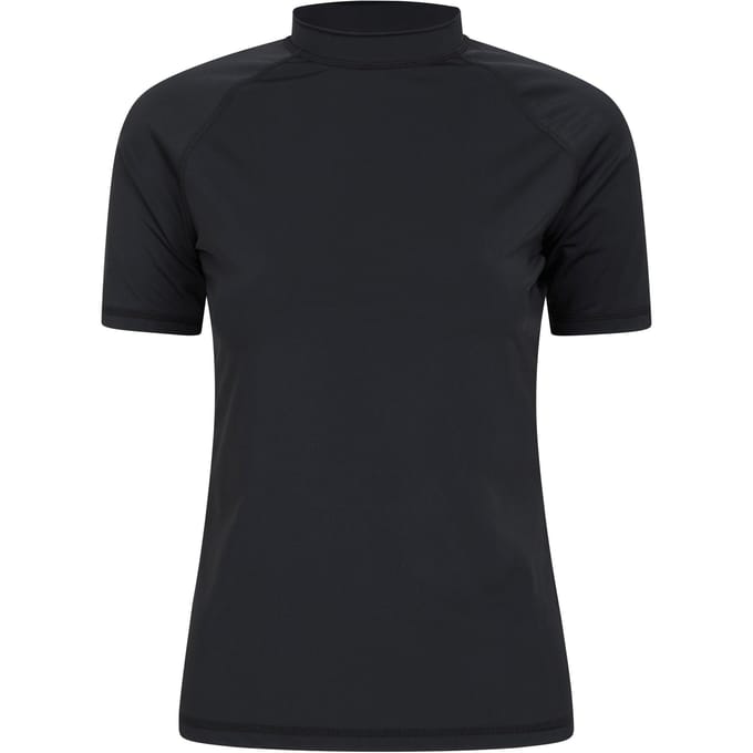 Mountain Warehouse Dames/Dames UV-beschermende Rash Guard (Jet Zwart)