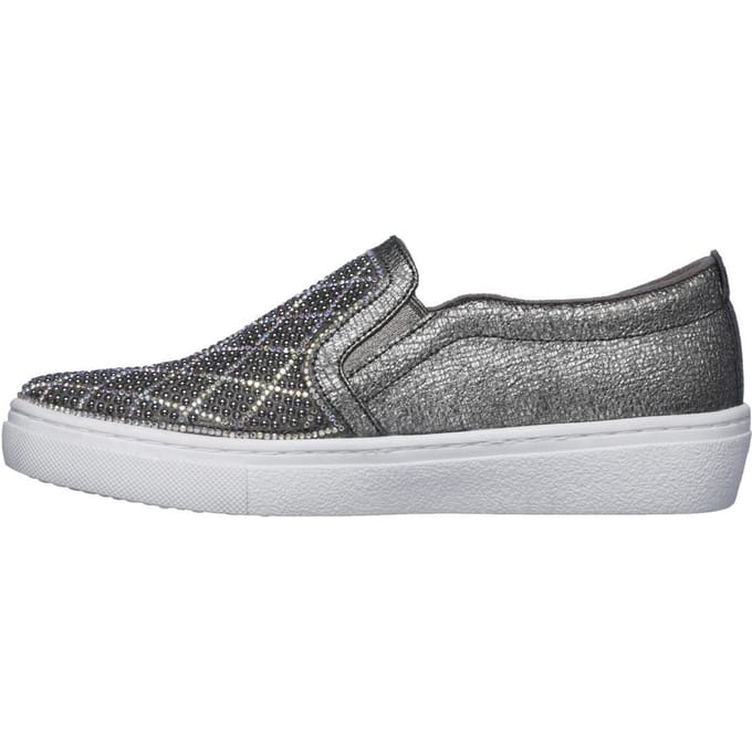 Skechers Goldie Diamond Darling Dames Sneakers - Bruin