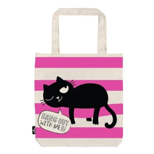 Ed, the cat katoenen tas 39 x 42 cm - hang out