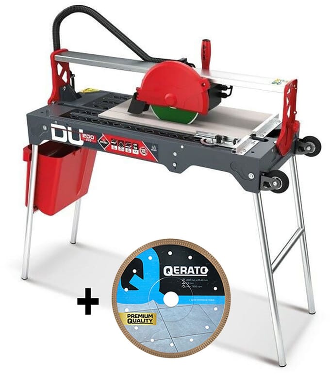 Rubi DU 200 EVO 650 Tegelzaagmachine + Extra zaagblad - 65cm - 1,1 PK